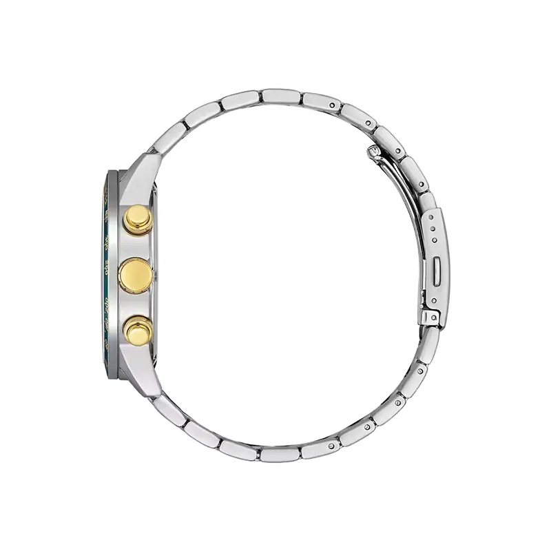 Citizen Chronograph Tachymeter Bezel Two-Tone Men's Watch- AN3689-55X